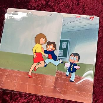 Amazon.co.jp: アニメセル画 まいっちんぐマチコ先生 背景有り